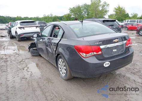 2011 Chevrolet Cruze Ls из США, поврежденный, VIN 1G1PC5SH8B7100386
